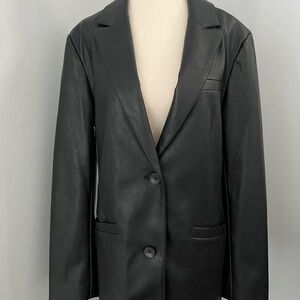 Levi’s Faux Black Leather Women's Jacket